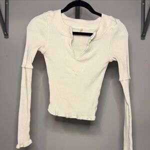 Free People Henley long sleeve